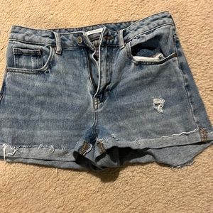 Light blue pacsun jean shorts